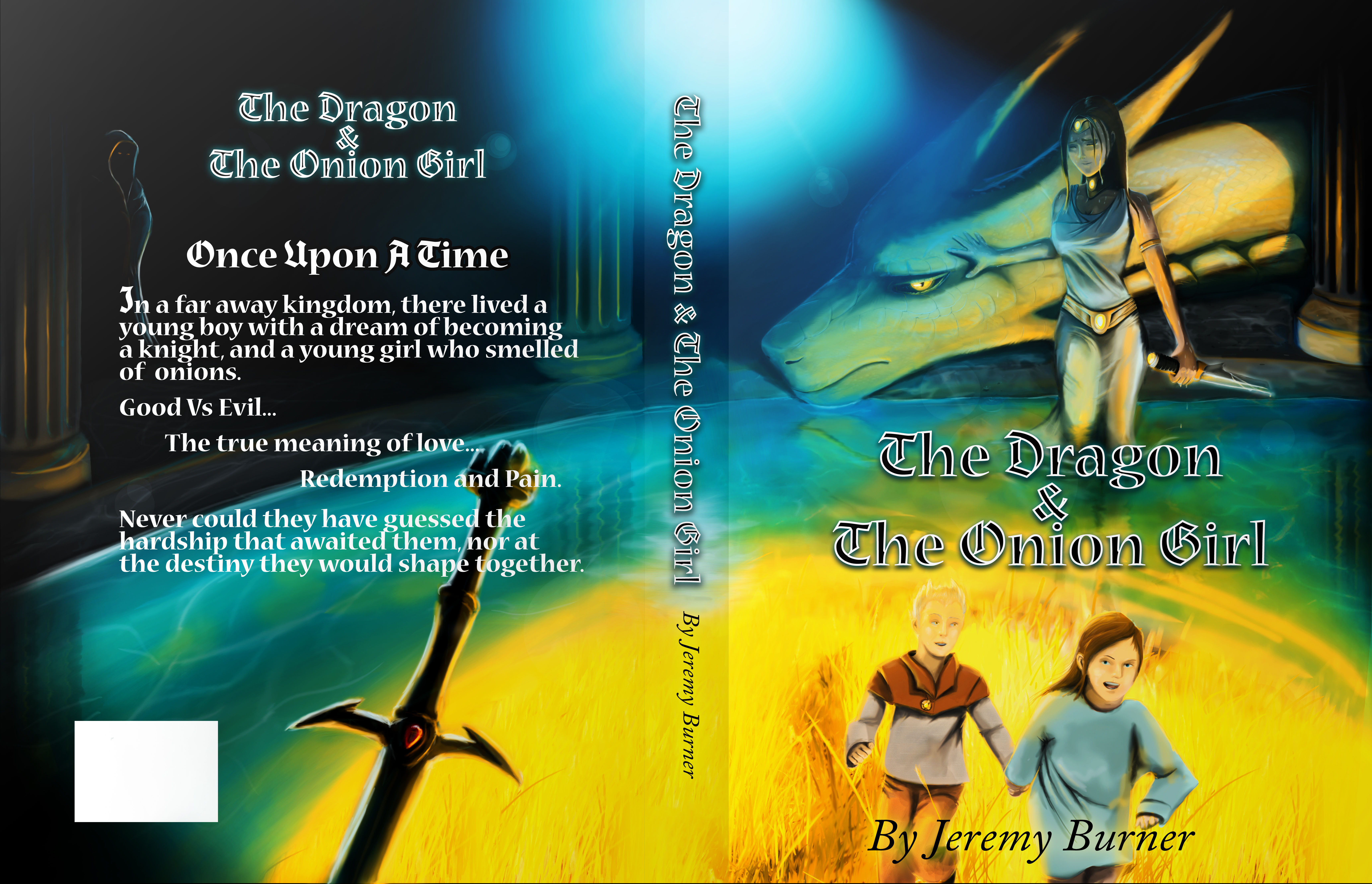The Dragon and the Onion Girl full cover with text.